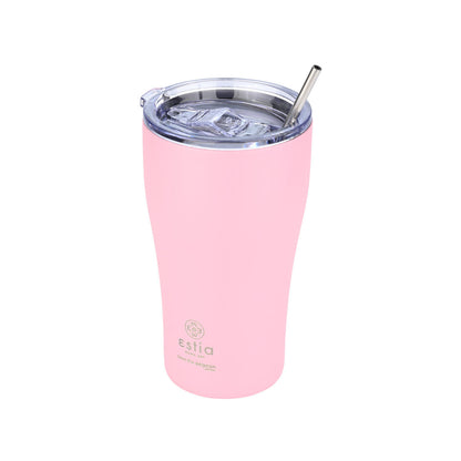INSULATED COFFEE MUG SAVE THE AEGEAN 500ml BLOSSOM ROSE SKU: 01-23157