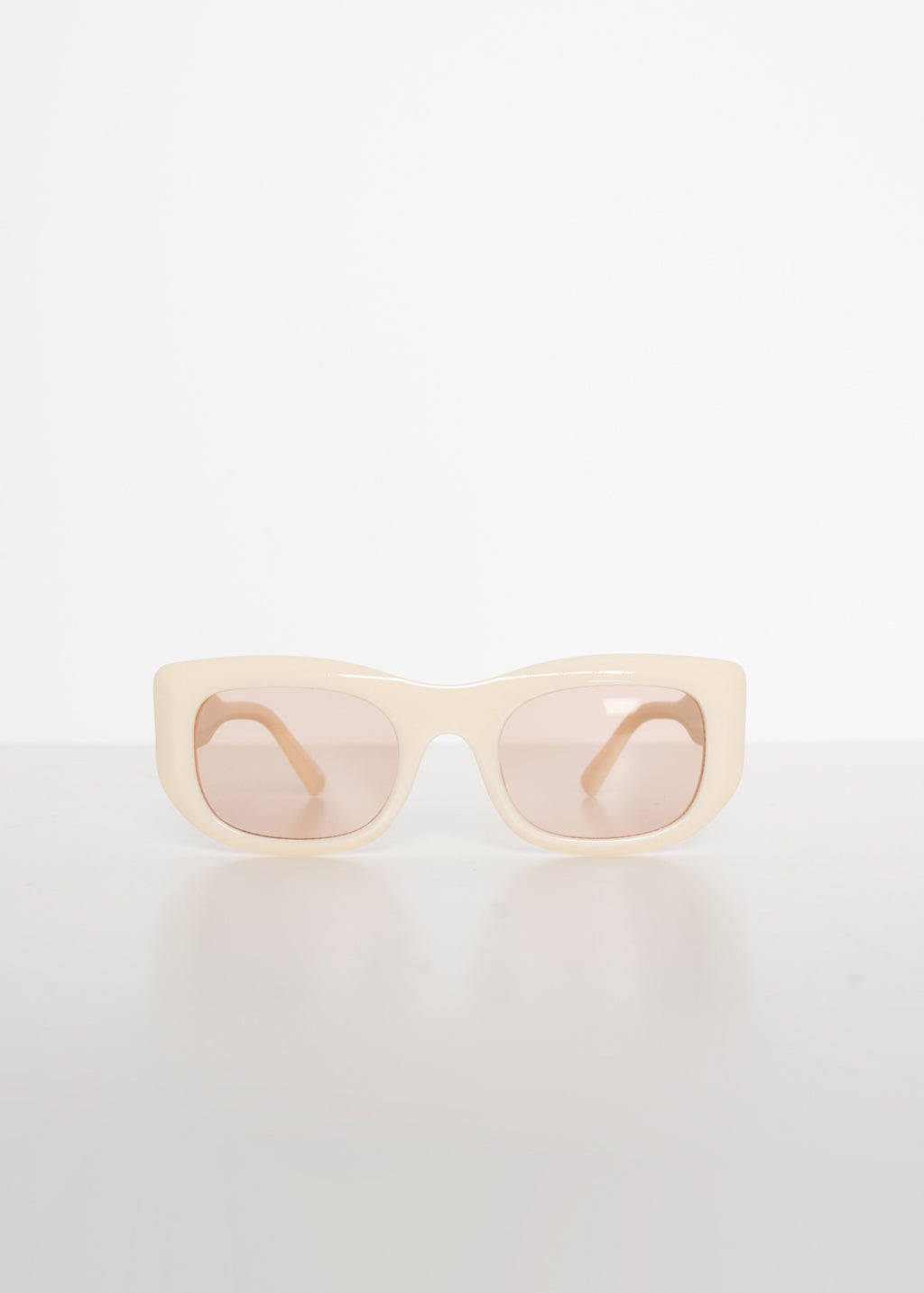 Lunettes de soleil beige