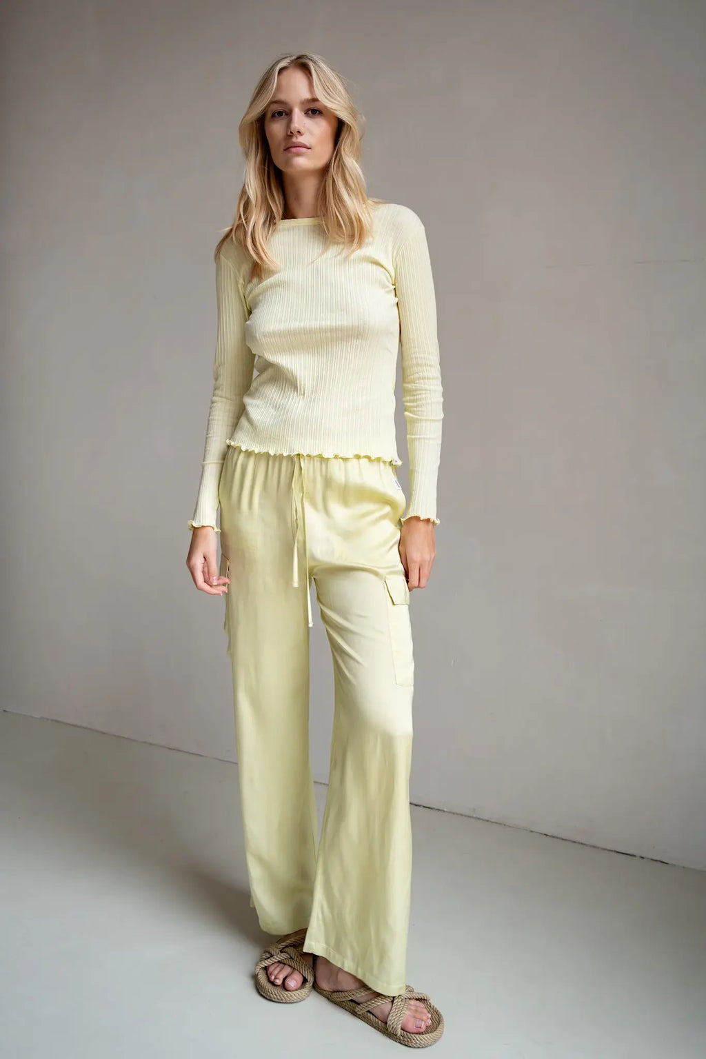 Pantalon Pistache - mode femme Kefi Concept Store