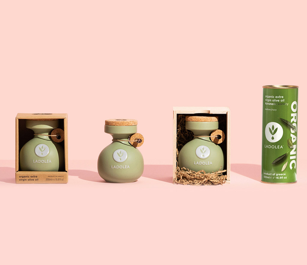 ORGANIC EVOO extra virgin olive oil  200ml green pot