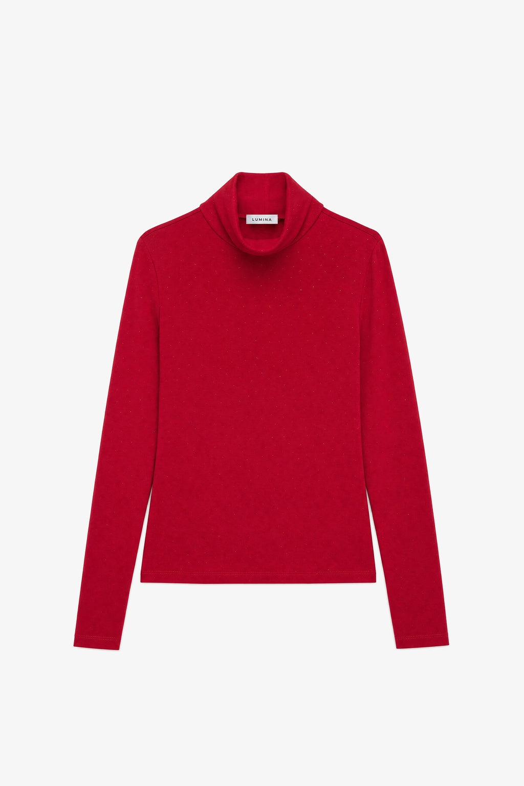 Pull col roulé à strass