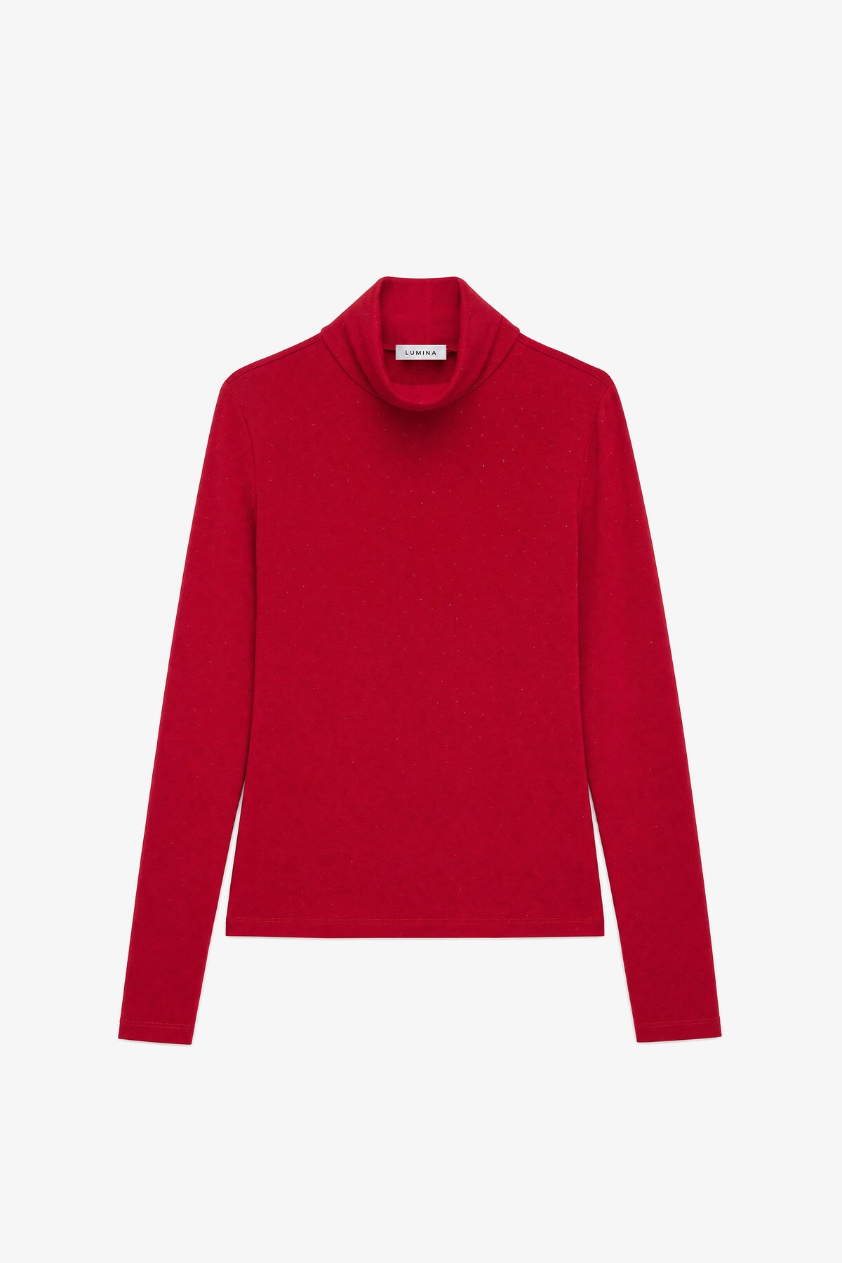 Pull col roulé à strass