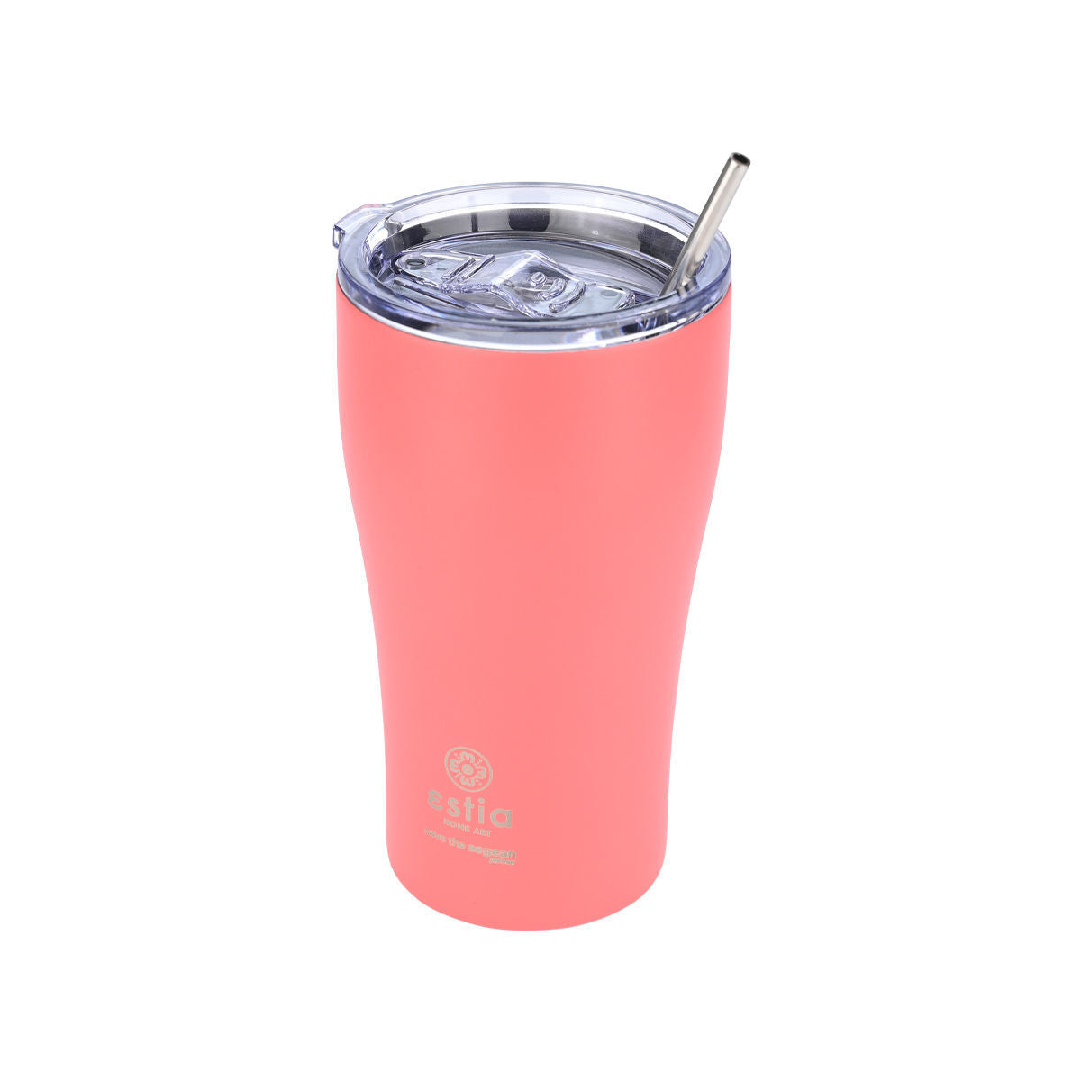 INSULATED COFFEE MUG SAVE THE AEGEAN 500ml FUSION CORAL SKU: 01-23164