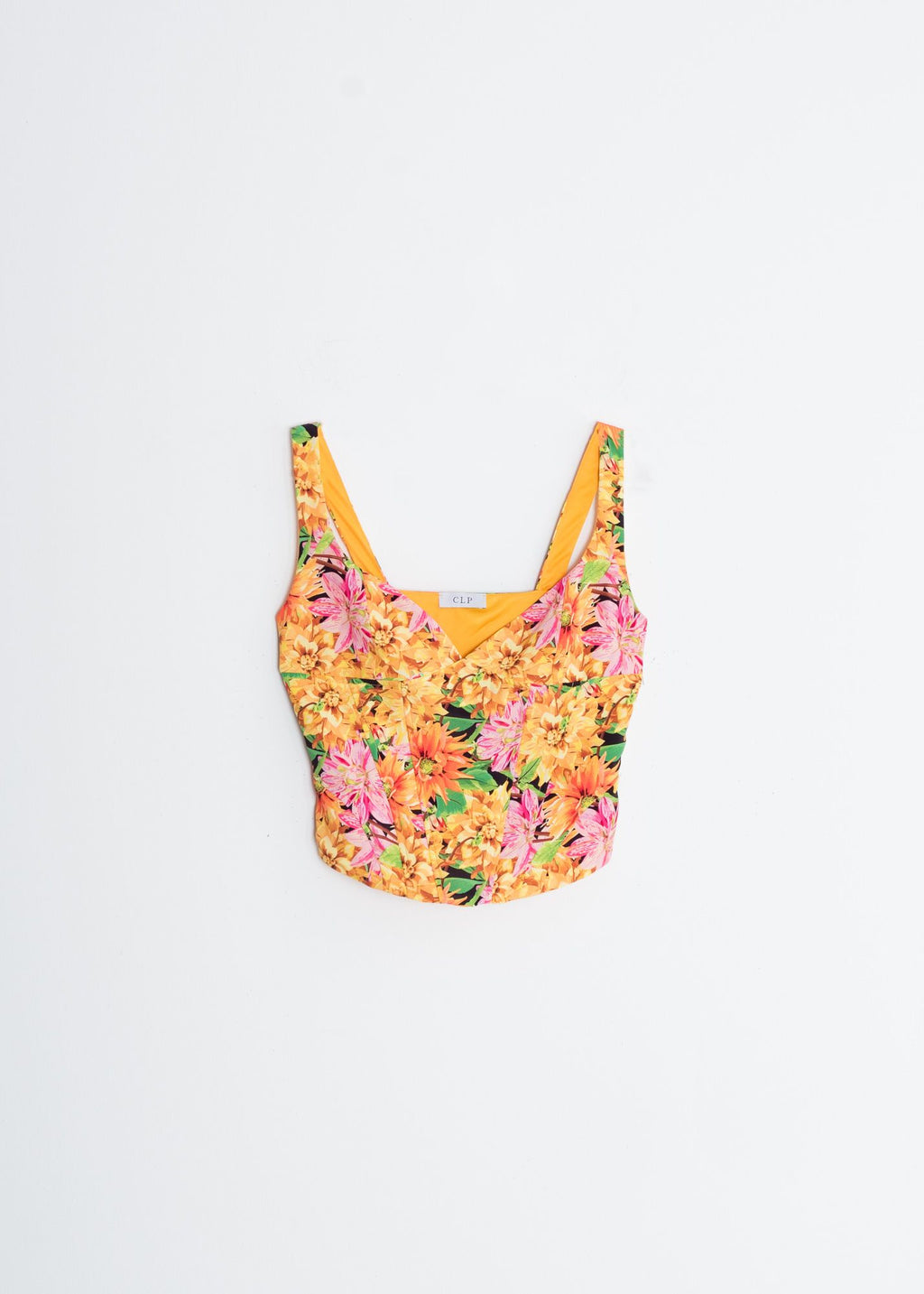 Top corset estampado