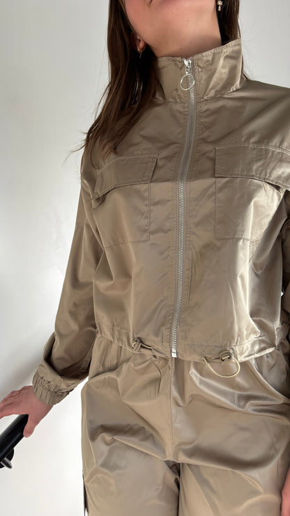 Ensemble parachute kaki