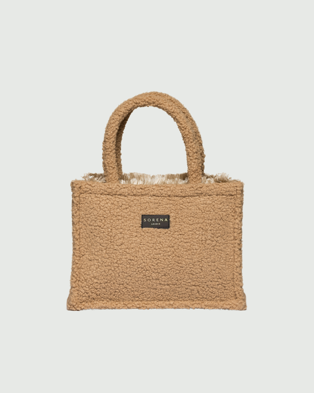 Teddy honey medium tote bag - accessoire tendance Kefi Concept Store