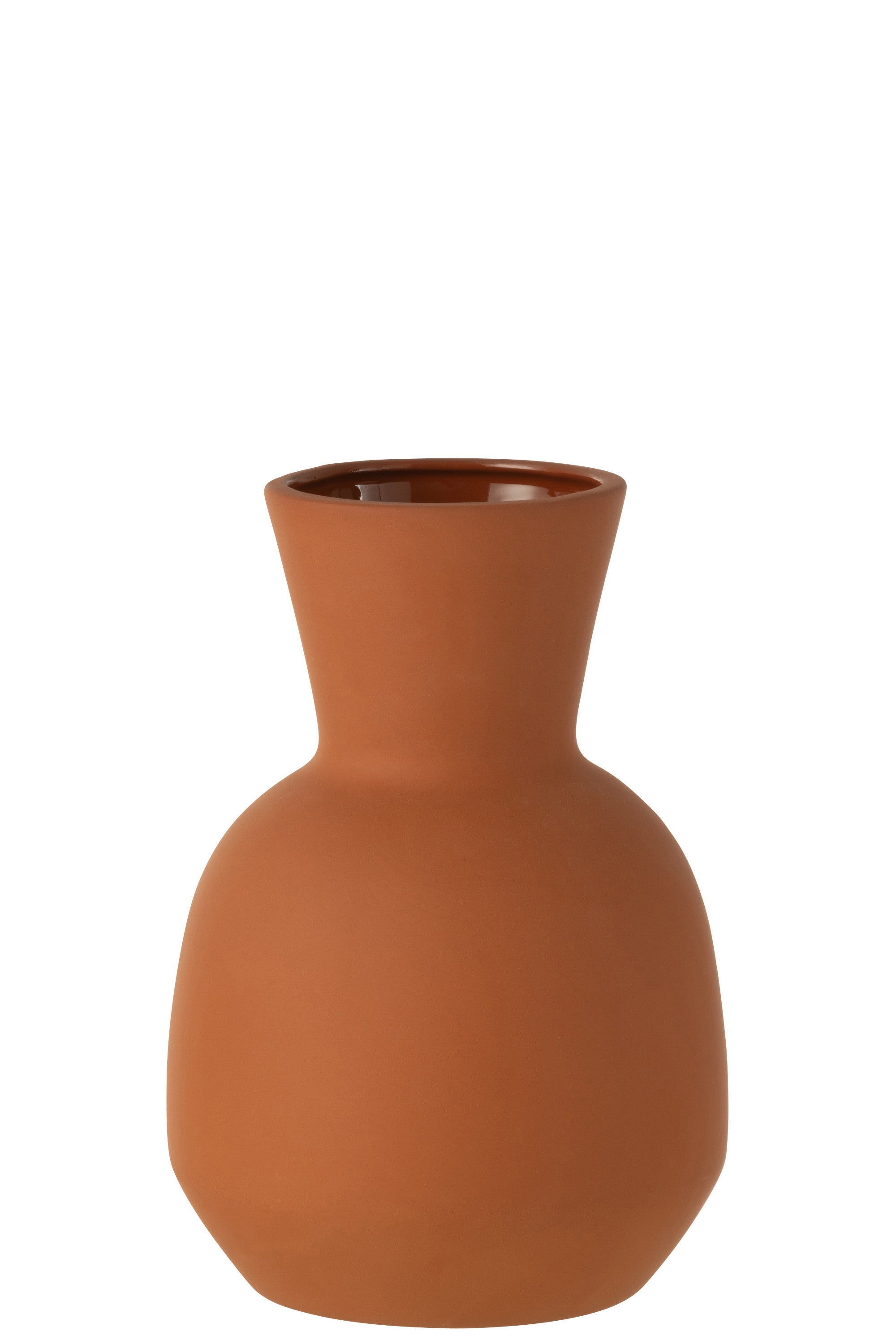 VASE DESIGN HAUT TERRACOTA