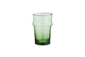 Verres beldi recyclés verts - sélection lifestyle Kefi Concept Store