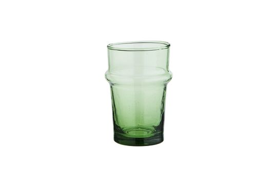 Verres beldi recyclés verts - sélection lifestyle Kefi Concept Store