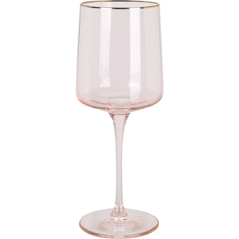 Verre à pied rosé "Blush" - art de la table Kefi Concept Store
