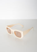 Lunettes de soleil beige - mode femme Kefi Concept Store