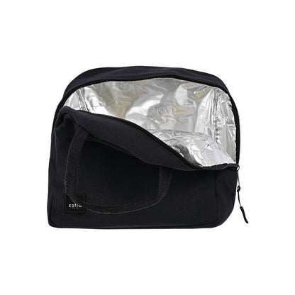 LUNCH BAG SAVE THE AEGEAN INSULATED 6lt  MIDNIGHT BLACK 17064