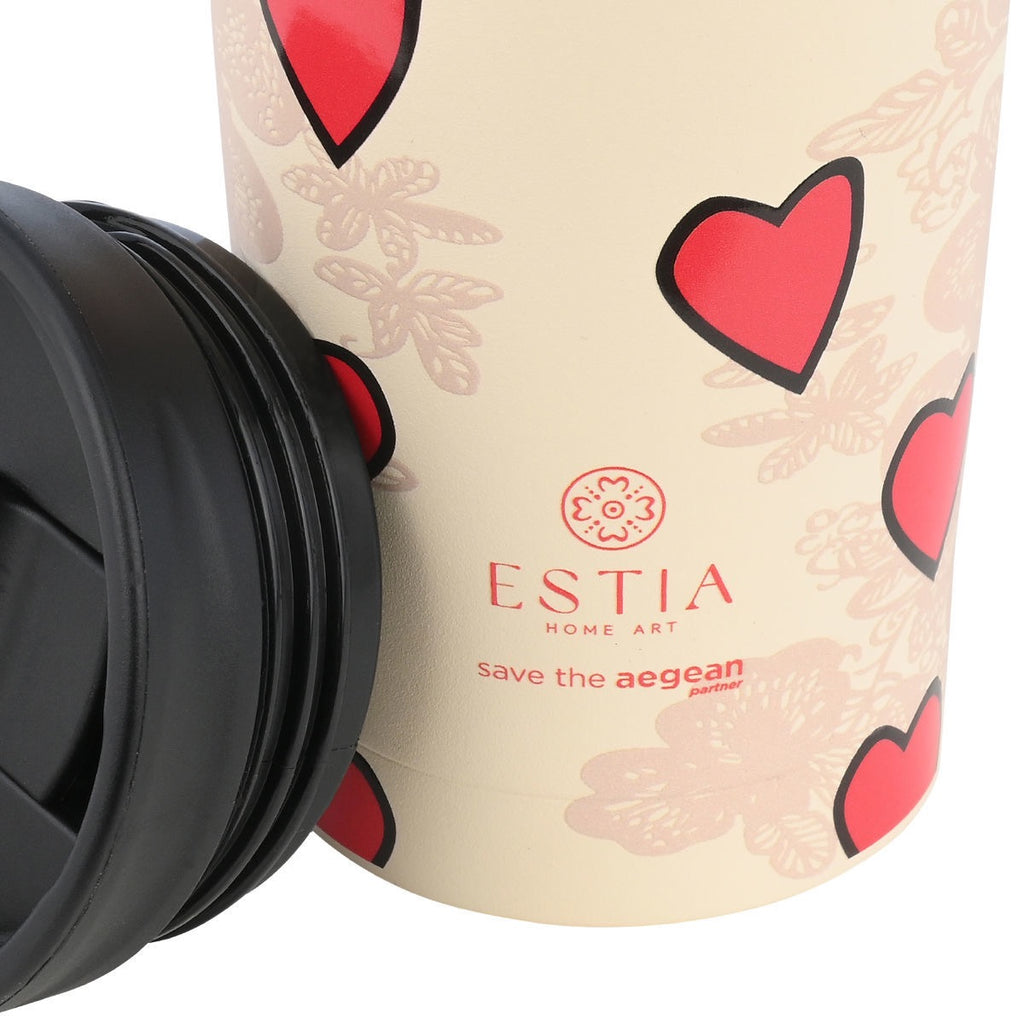 Travel mug tender lace 350ml - 31930 - art de la table Kefi Concept Store