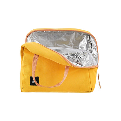 LUNCH BAG SAVE THE AEGEAN INSULATED 6lt PINEAPPLE YELLOW 17040