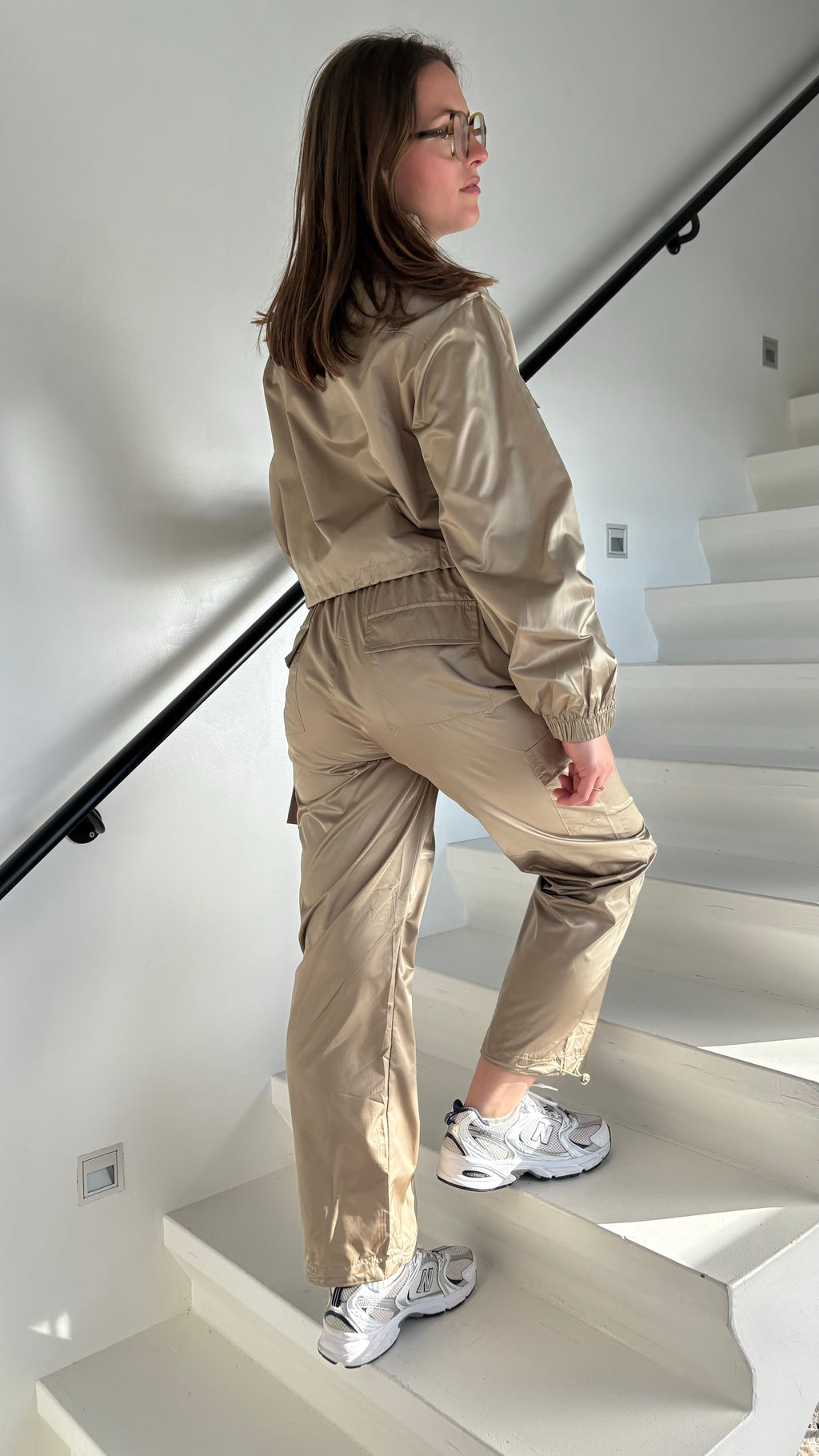 Ensemble parachute kaki