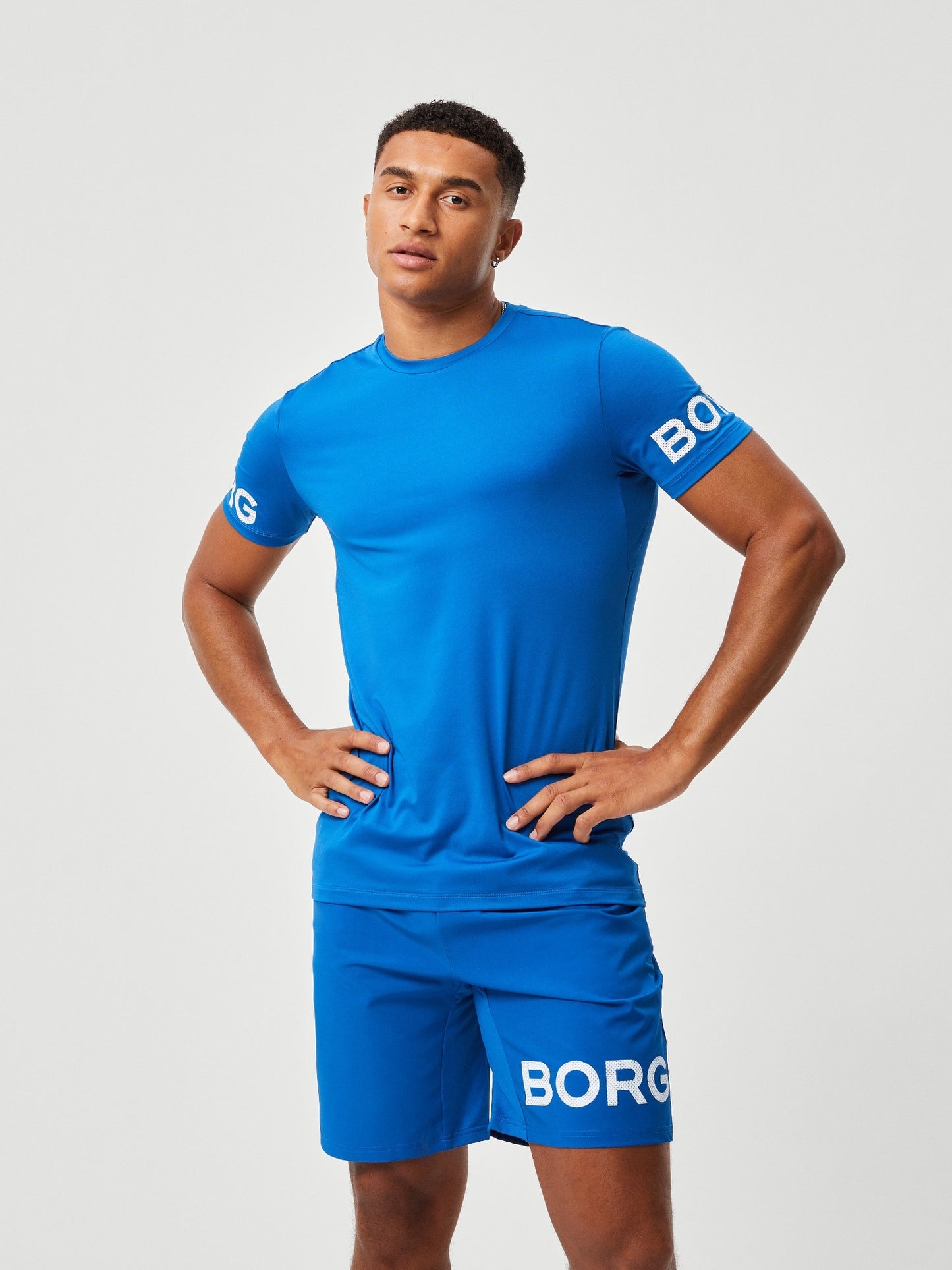 Borg T-Shirt Classic Blue