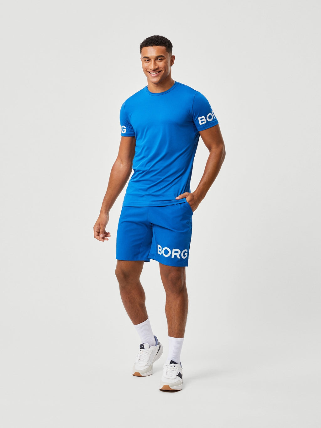 Borg T-Shirt Classic Blue